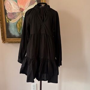 BB Dakota by Steve Madden Black Tiered Dress